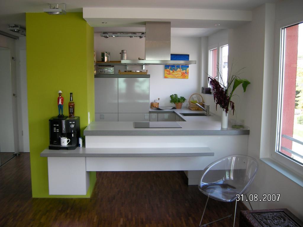 Appartement Am Salamanderpark Kornwestheim Oda fotoğraf